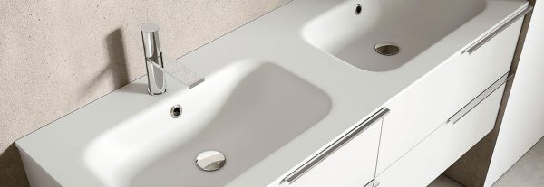 Mueble de baño contemporáneo - SMYLE - IDEAGROUP - de madera / de